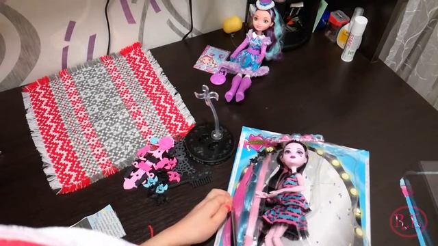 МОНСТЕР ХАЙ ДРАКУЛАУРА - СТИЛЬНЫЕ ПРИЧЕСКИ ? MONSTER HIGH DRACULAURA - PARTY HAIR (подарок Д.Мороза смотреть онлайн