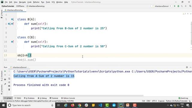 #19 Method Overriding In Python - Polymorphism - Python Tutorials - Python Tutorials For Beginners смотреть онлайн