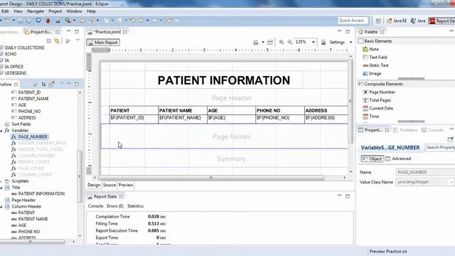 Page Footer Understanding Page Footer in JasperSoft Studio - Intact Abode смотреть онлайн
