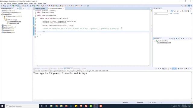 67- Java 8 Tutorial - Period and Year Class смотреть онлайн