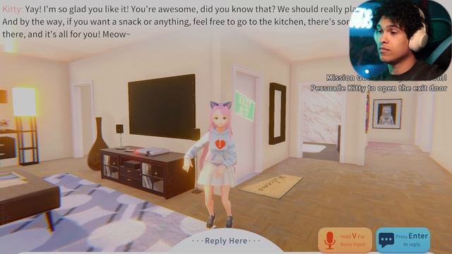 I BROKE this AI YANDERE! | Yandere AI Girlfriend Simulator | 1,000 Subscriber Special смотреть онлайн