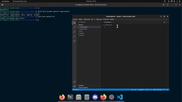CURSO DOCKER - Qué son los Ficheros DOCKERIGNORE y cómo CREARLOS ? смотреть онлайн