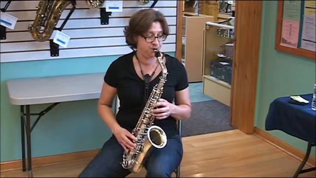 Kathy Mitchell Conn Alto Saxophone смотреть онлайн