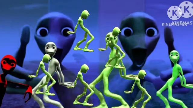 Alien dance VS Funny alien VS Dame tu cosita VS Funny alien dance VS Green alien  VS Dance song p35