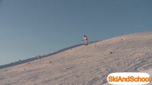 Карвинг на горных лыжах. Видео урок.