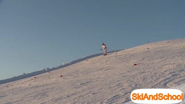 Карвинг на горных лыжах. Видео урок.