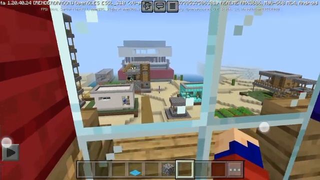 Я ПОСТРОИЛ НА ДЕНЬ РОЖДЕНИЕ РОМАНА КОМПОТА ДЕРЕВНЮ ИЗ КУЗНИЦ В МАЙНКРАФТЕ PE