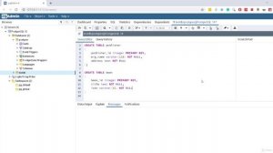 007 Создание таблиц