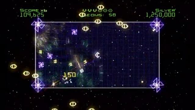 Geometry Wars Galaxies Wii Gameplay смотреть онлайн