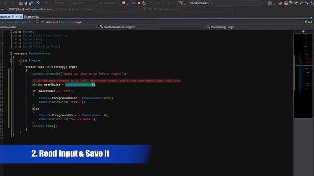 Programming Basics #3 - Random Guesser смотреть онлайн