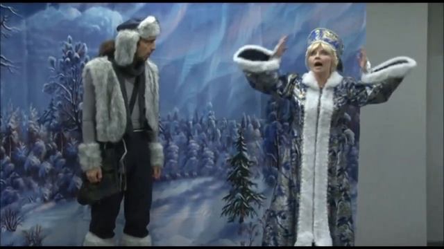 Игровой детский спектакль "Разбудите деда Мороза" от компании «Империя Шоу» +7 (495) 6-629-630 смотреть онлайн