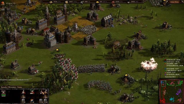 Cossacks 3 | 4v4 15pt | The Dream Team Strikes Again | смотреть онлайн