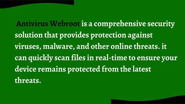 Step By Step Guide: How To Activate Webroot Antivirus With An Activation Key
