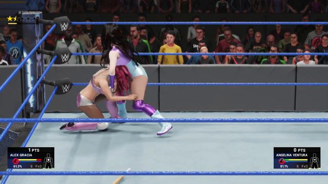 WWE 2K19 Alex Gracia vs Angelina - No Holds Barred смотреть онлайн