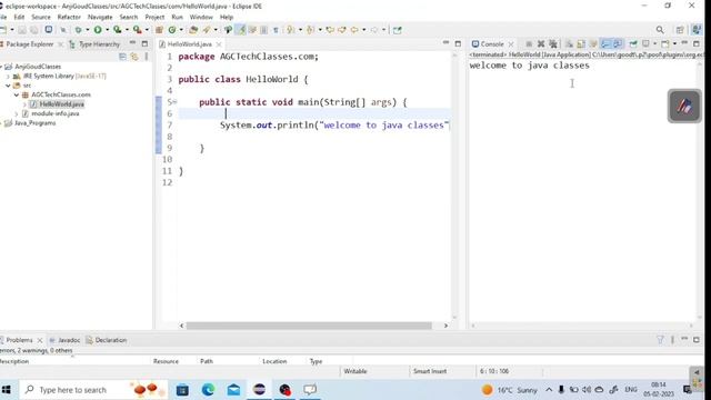 First Java Program #javaclasses #programming #javawithanji #trending languages #anjigoudclasses смотреть онлайн