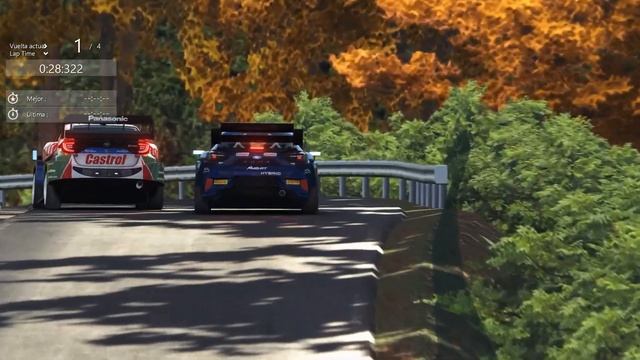 Assetto Corsa Ford Puma Rally1 Vs Toyota Yaris Rally1 смотреть онлайн