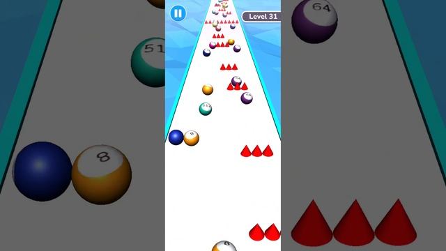 Pow Ball 2048 Ball Merge - Gameplay Walkthrough - Max Levels (Lvl 21-40) смотреть онлайн
