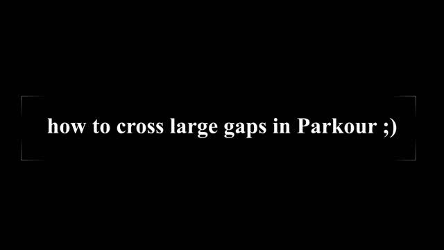 Roblox Parkour | How To Cross Large Gaps In Parkour. смотреть онлайн