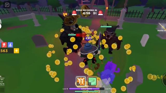 іграєм с ігарям в меч симулятор 5 зона RoBLOX смотреть онлайн