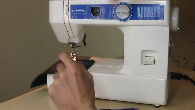 Privileg Super Nutzstich 1508 Nähmaschine Sewing Machine Швейная машина Test