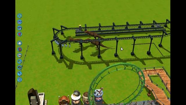 roller coaster tycoon 3 dinosaur park смотреть онлайн
