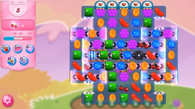Candy Crush Saga - Level 4647 ☆☆☆ смотреть онлайн