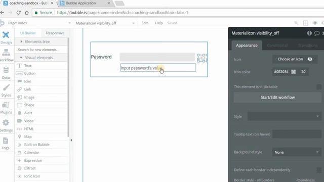 Bubble.io App Tutorial: How to Show and Hide Passwords смотреть онлайн