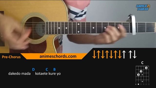 Jujutsu Kaisen OP - KAIKAIKITAN | Acoustic Guitar Lesson [Tutorial + TAB + CHORDS] смотреть онлайн