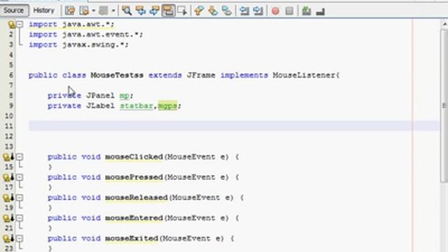 VidTuto Java - MouseListener pt.1 смотреть онлайн