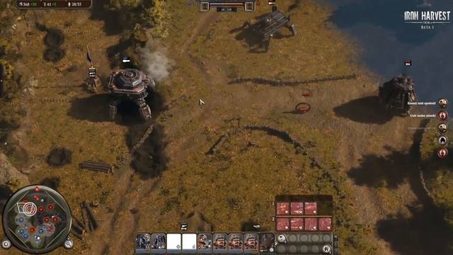 Iron Harvest Beta - 1v1 Multiplayer Saxony смотреть онлайн