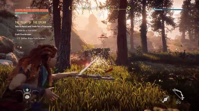 Horizon zero dawn CE PS4 gameplay walkthrough part 2 смотреть онлайн