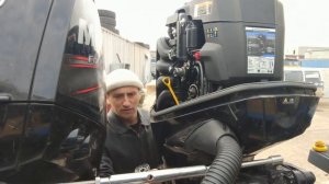 Замена масла на Меркури 115СТ