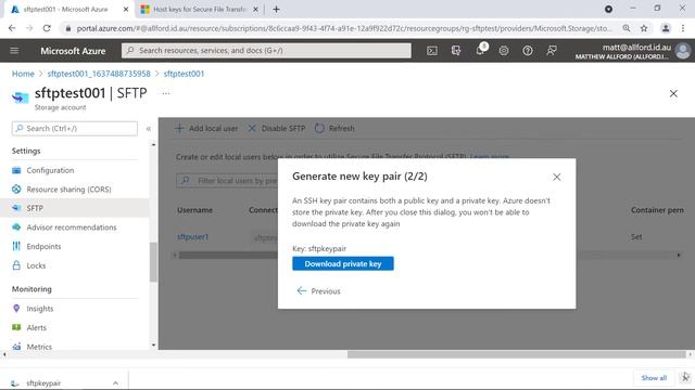 SFTP Support in Azure Blob Storage смотреть онлайн