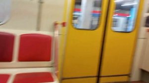 Обзор на именной поезд московского метро «Красная Стрела»!