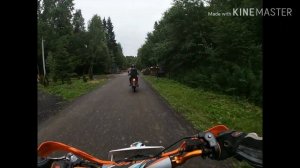 Полиция поймала школьников на мотоцикле