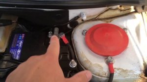 Дублируем силовые провода на LADA Granta FL от просадок