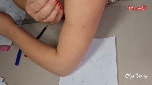Построение рукава по пройме #dreamsi #olgaveray #выкройка