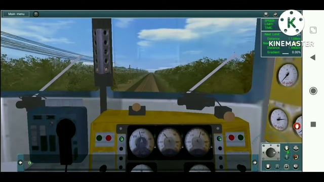 Поездка на Д1 на карте "Дизельные просторы 0.2" Trainz Android. смотреть онлайн