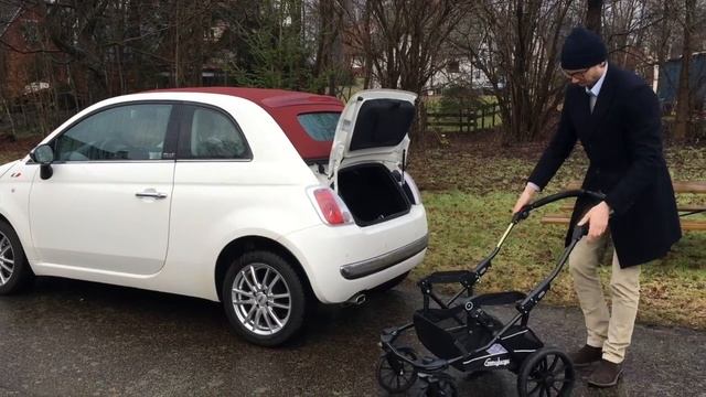 Stroller Testing • Emmaljunga Edge VS FIAT 500 смотреть онлайн