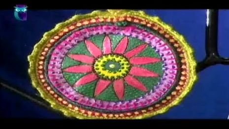 Вязание крючком. Вяжем украшения (браслет, кулон, сережки) на проволочном каркасе. Мастер класс