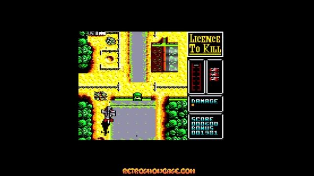 007: LICENCE TO KILL (Amstrad CPC Gameplay Sample) смотреть онлайн