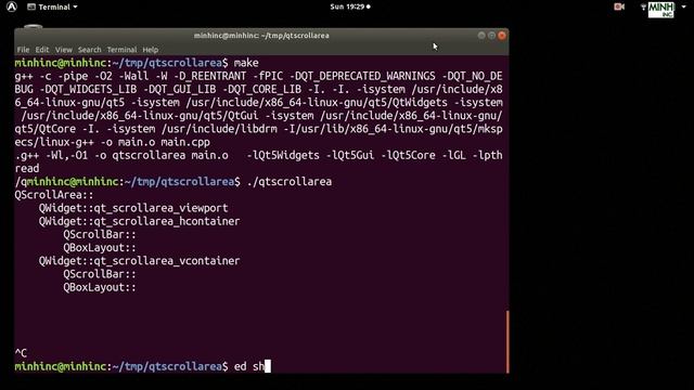 Qt QScrollArea - Part 1 | minhinc.42web.io смотреть онлайн