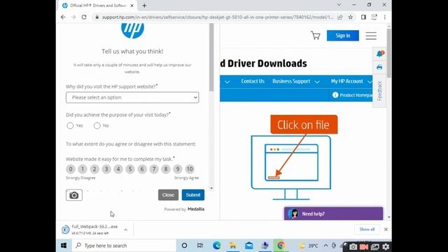 how to download and install hp deskjet gt 5810 /5811 printer driver step by step смотреть онлайн