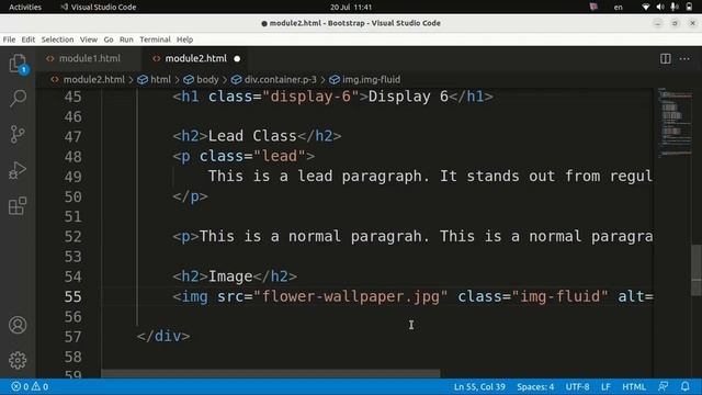 Bootstrap Module 2 смотреть онлайн