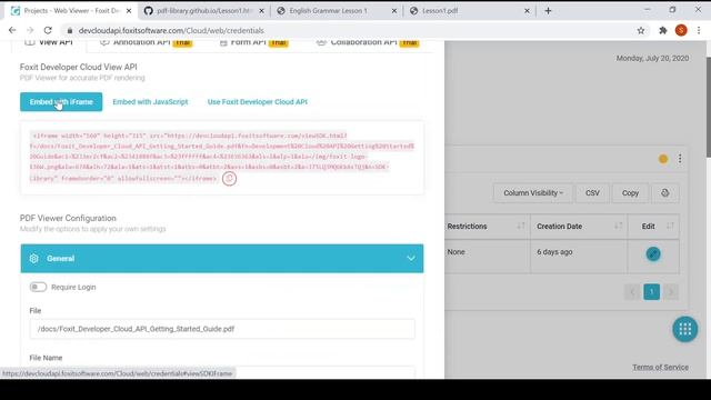 How to Embed a PDF viewer into a web page with DevCloudAPI смотреть онлайн