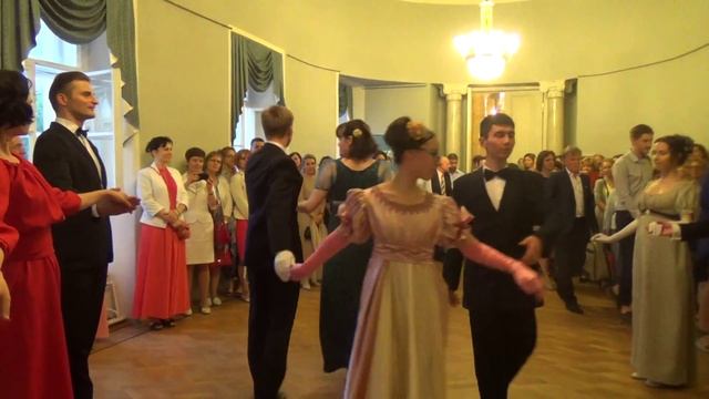 Выступление в усадьбе Барышникова, Русская кадриль вальсом смотреть онлайн