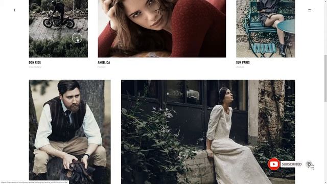 Andra - Photography Portfolio WordPress Ajax Theme смотреть онлайн