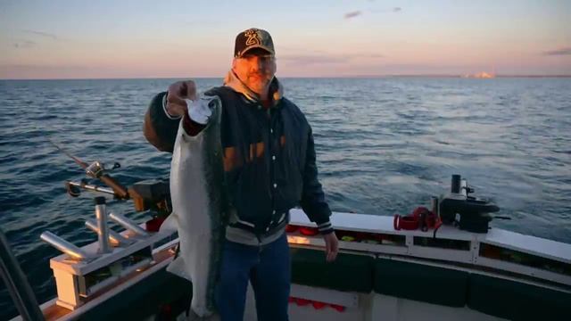 Salmon Fishing Sheboygan, WI - Phoenix Charters смотреть онлайн