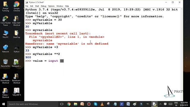 Variables and Inputs in Python-----in Assamese смотреть онлайн