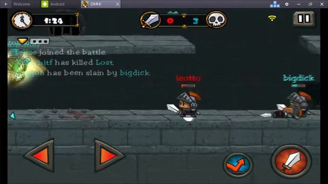 Играем в игру - Oh, my Heroes! [ Gameplay Android ] смотреть онлайн